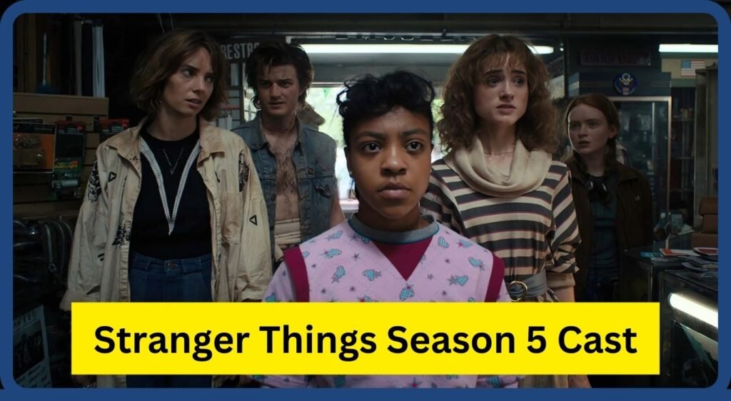 Cast of Stranger Things season 5 at registrations