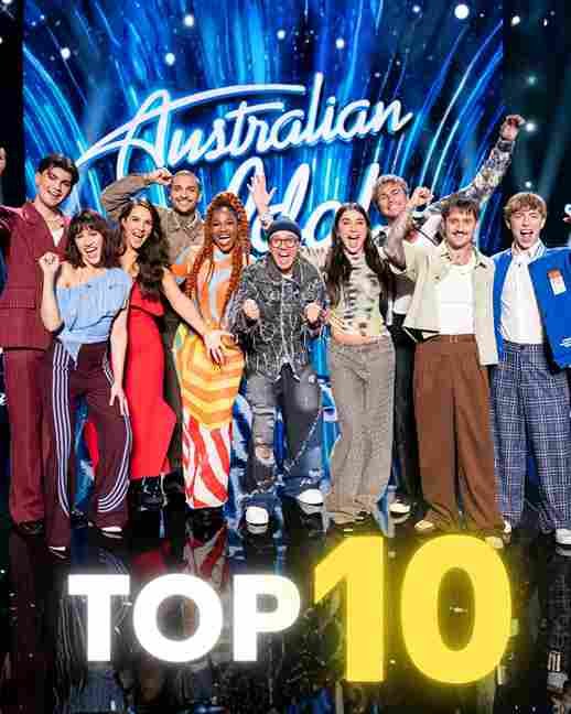 australian idol top 10