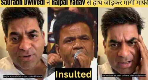 Sourabh Dwivedi Rajpal Yadav Contro